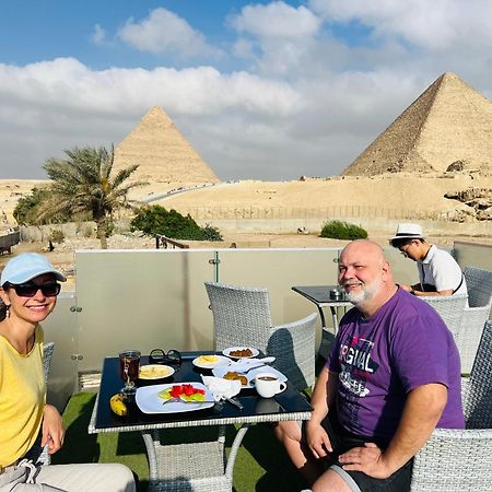 Hotel Blue Scarab Pyramids View Kairo Exterior foto