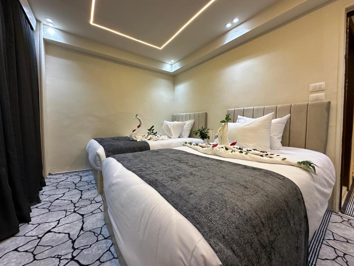 Hotel Blue Scarab Pyramids View Kairo Exterior foto