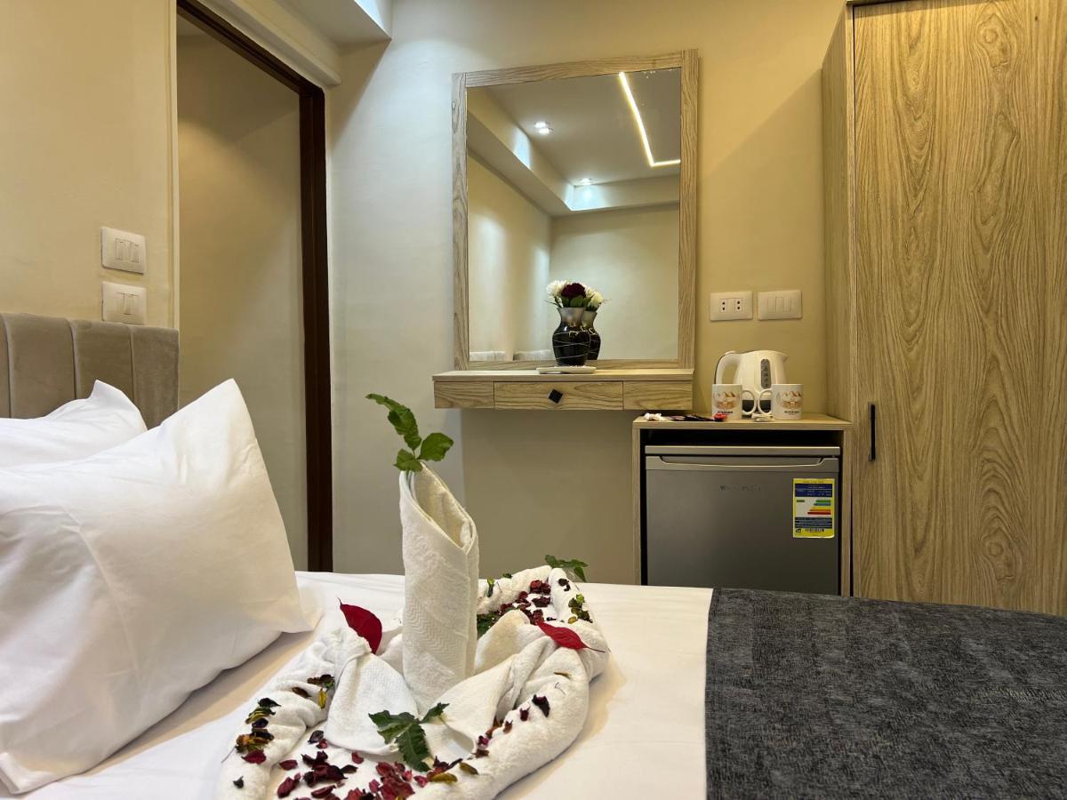 Hotel Blue Scarab Pyramids View Kairo Exterior foto