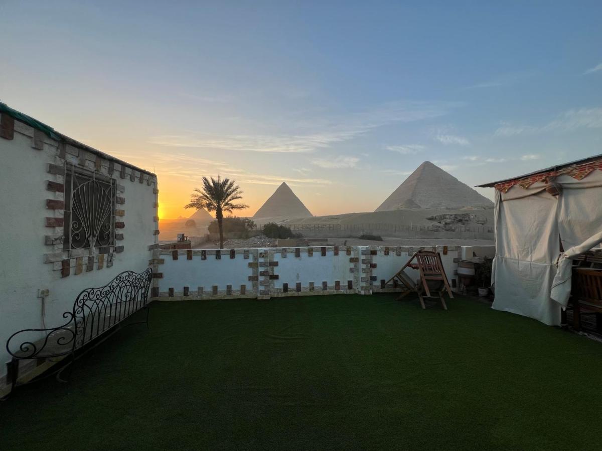 Hotel Blue Scarab Pyramids View Kairo Exterior foto