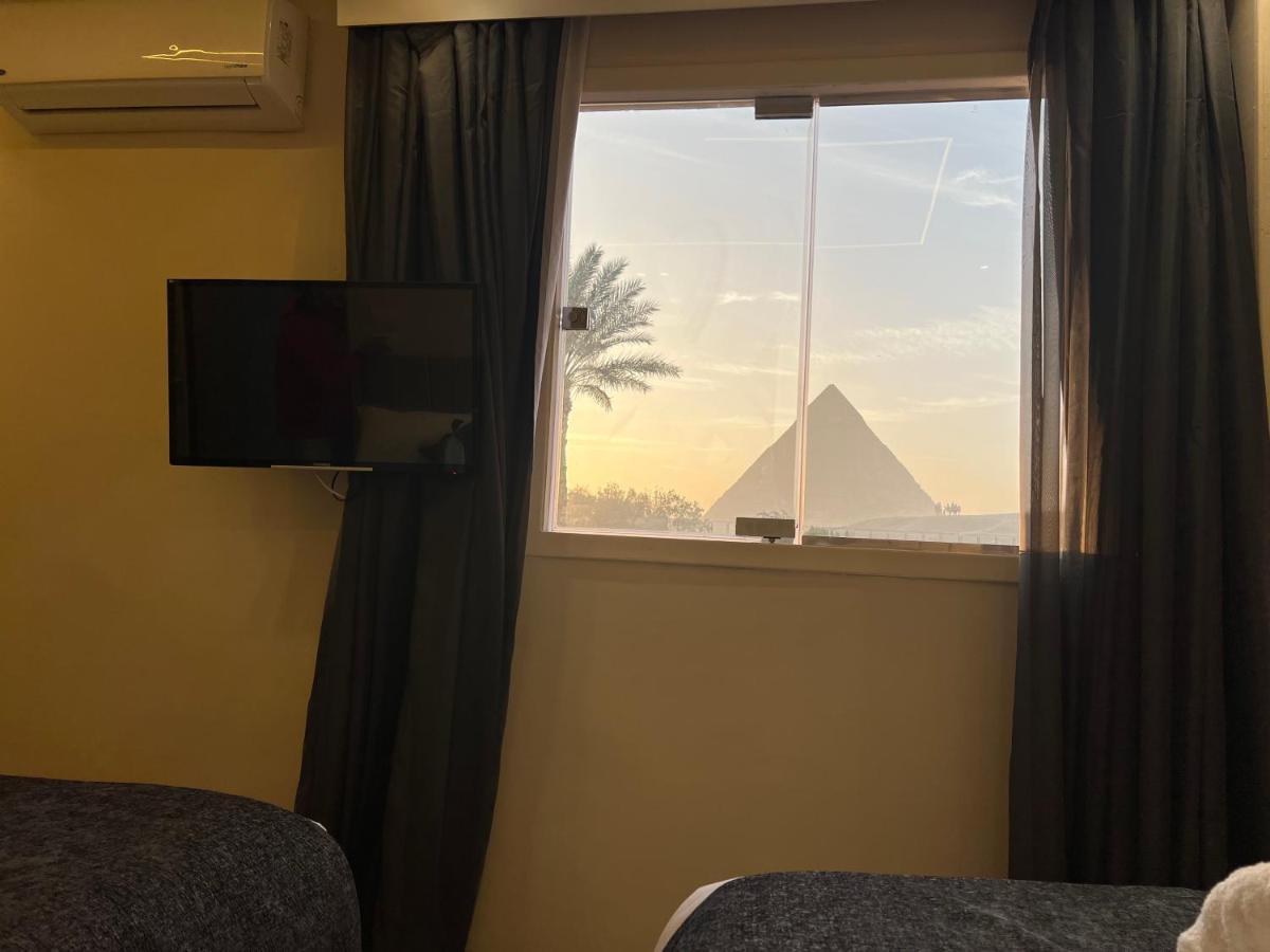Hotel Blue Scarab Pyramids View Kairo Exterior foto