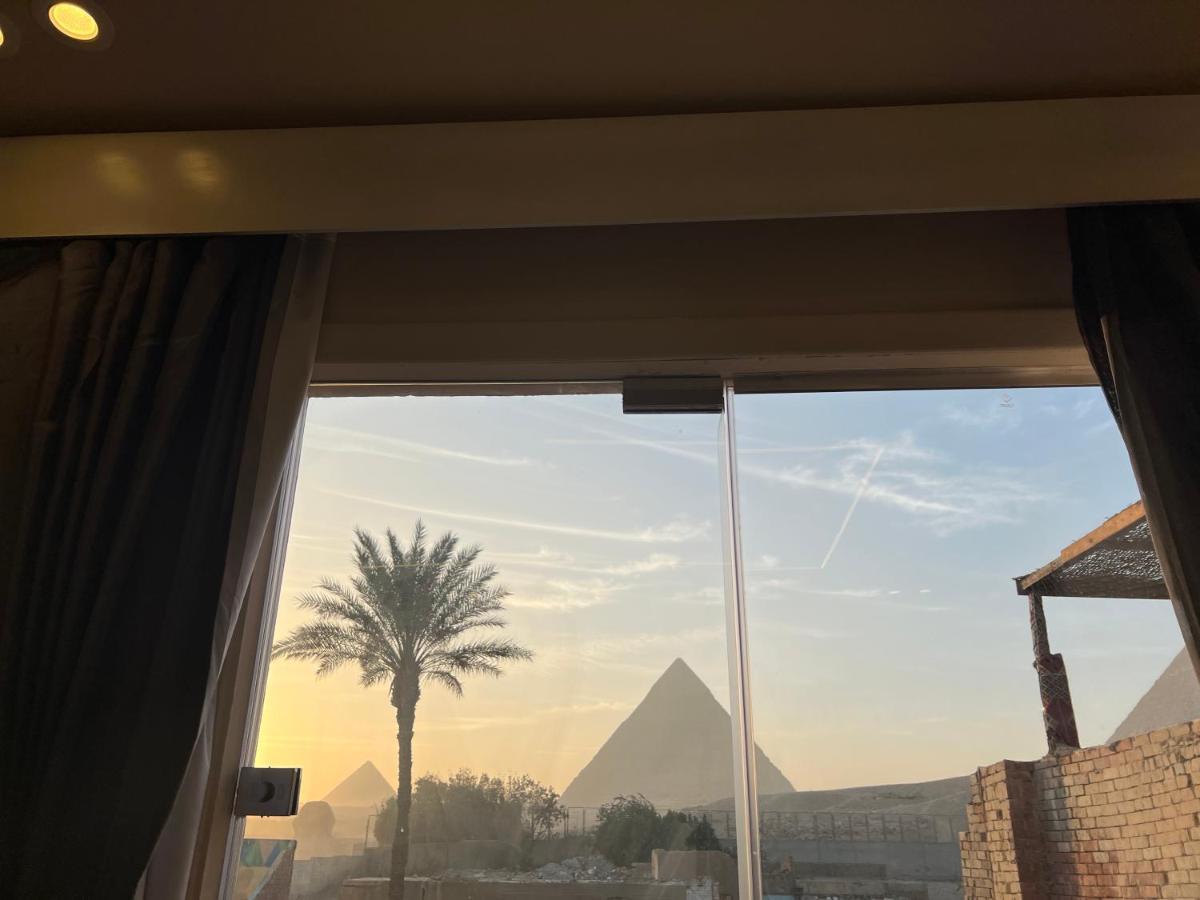 Hotel Blue Scarab Pyramids View Kairo Exterior foto